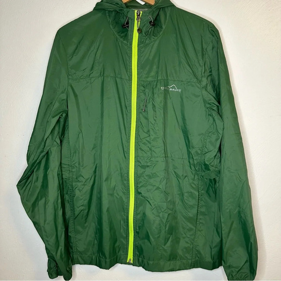 Eddie Bauer  Men's Packable Cloud Cap Waterproof Rain Jacket size S(i9 - Picture 2 of 15